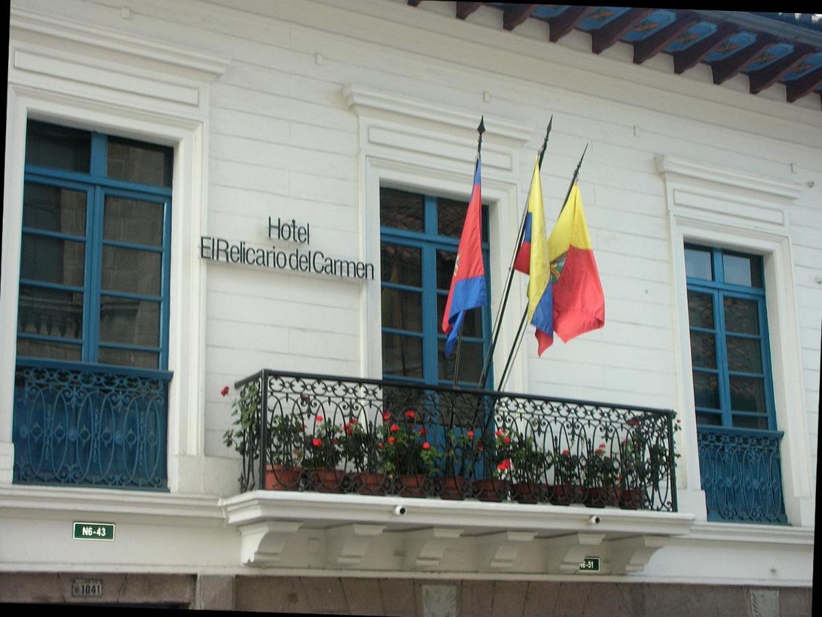 Hotel El Relicario Del Carmen Quito Exteriér fotografie